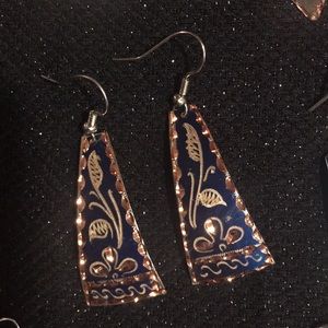 Handmade Copper Turkish Earrings